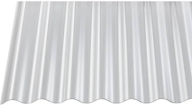 Gutta Polykarbonátová vlnitá deska vlna, 1,4mm, 76/18 rille čirá 200 x 90 cm nakoupit u OBI