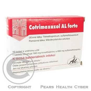 Příbalový leták - COTRIMOXAZOL AL FORTE 10X960MG Tablety - Lékárna.cz