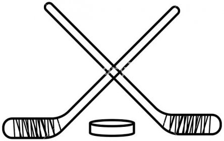 Coloring Pages Of Hockey Sticks - boringpop.com