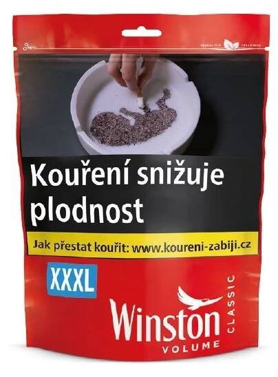 Cigaretový tabák WINSTON RED STAND UP POUCH 130g
