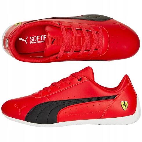 PÁNSKÉ SPORTOVNÍ BOTY PUMA FERRARI NEO CAT ROSSO CORSA 307548-02 vel. 45