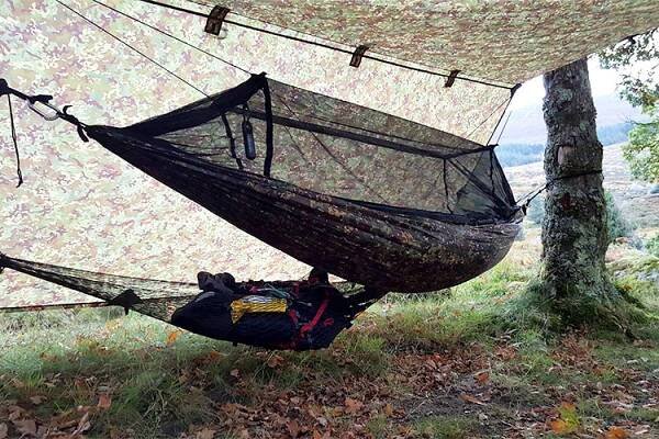 Hamaka DD Hammocks Frontline MC pod plachtou