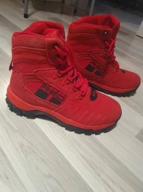 Boty double red unisex - Oblečení, obuv a doplňky
