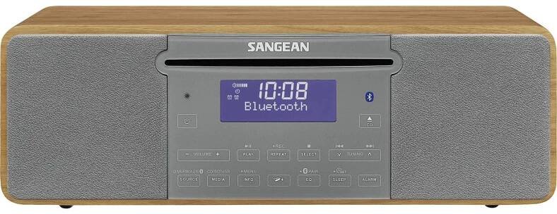 Sangean DDR-47 BT DDR-47 BT stolní rádio, DAB+, FM, AUX, CD, SD, USB, dřevo