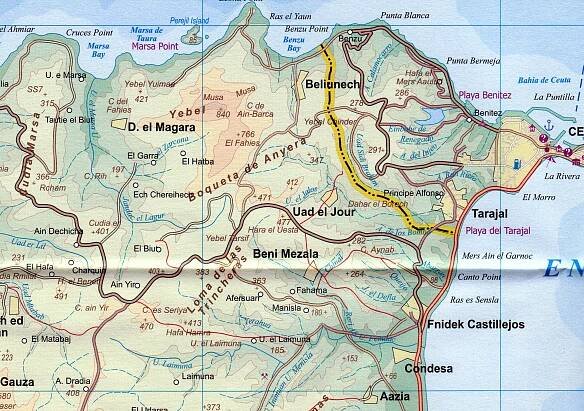 Gibraltar 1:10t/1:80t mapa ITM | International Travel Maps CZ