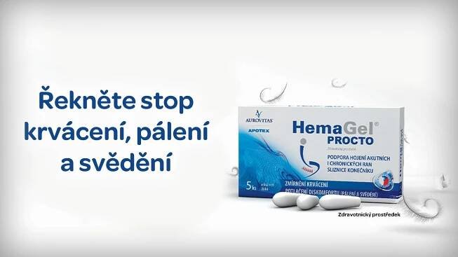 hema gel , hemagel , čípky , hemeroidy , krvácení , zdraví 