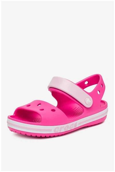 Sandály Crocs BAYABAND SANDAL K 211054-6QQ RŮŽOVÁ