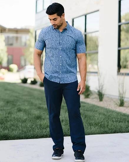  Men's Navy Clubhouse Trainer Pant 36