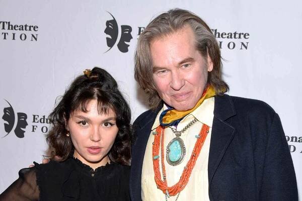 Mercedes Kilmer and Val Kilmer 