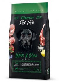 Fitmin For Life DOG Lamb & Rice 12 kg