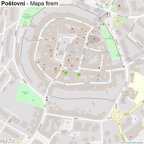 Poštovní - mapy | Kurzy.cz