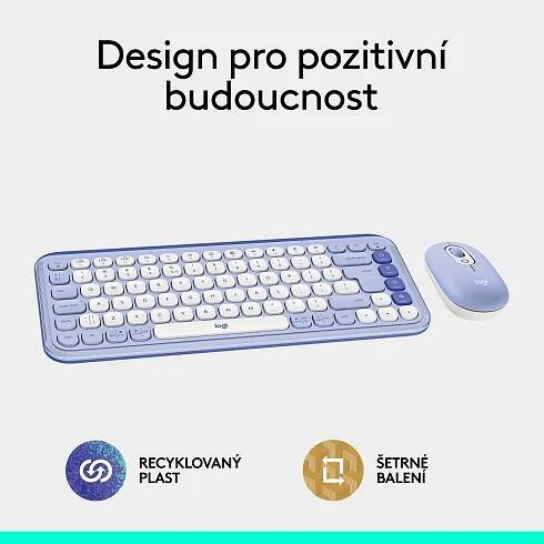 Logitech Pop Icon Combo, Lilac - US INTL
