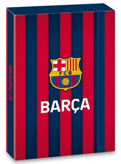 Box na sešity A5 FC Barcelona pruhy