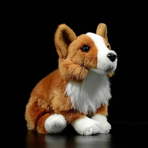 Simulace klečícího Coogee Panenky Welsh Corgi Panenky Psí plyšové hračky Dárky – koupit za nízké ceny na marketplace Joom