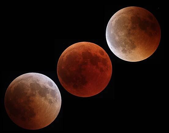 Fotogalerie: Úplné zatmění Měsíce 21. ledna 2019 | Multimédia | Články | Astronomický informační server astro.cz 