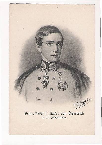 2. Mládí- František Josef I. — Muzeum císaře Franz Josefa I.