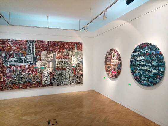 Babylon Michala Škapy ve Ville Pellé | České galerie / Moderní umění a současná malba, aktuální výstavy