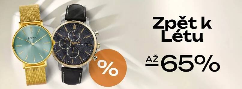 Zpět na léto - akce až -75 % na hodinky a chytré hodinky