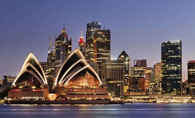 Noční Sydney