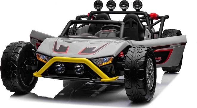 Ramiz Buggy Racing 5 bateriové auto pro děti šedá