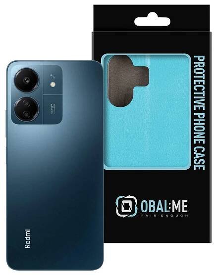 OBAL:ME Book Pouzdro pro Xiaomi Redmi 13C 4G/Poco C65 Sky Blue