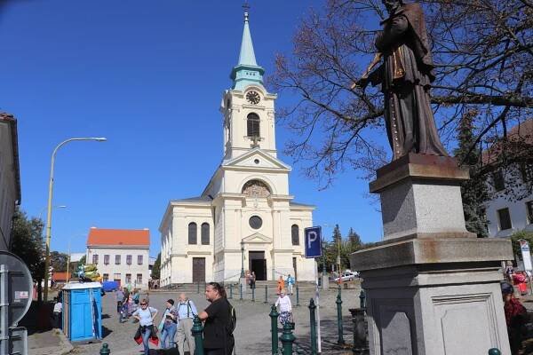 Kostel sv. Vojtěcha slavil a Březohoráci s ním