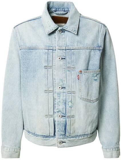 LEVI'S ® Přechodná bunda 'Type I' – modrá: přední strana