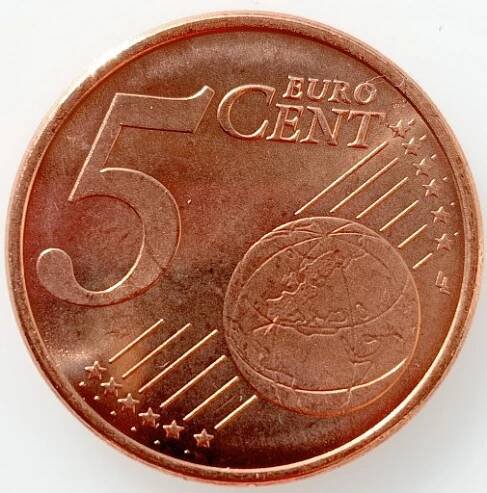 Španělsko 5 Euro Cent 2015 Mincovna (UNC)