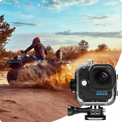 Podvodní pouzdro vodotěsné pro GoPro Hero 11 MINI Hloubka výrobku 5 cm