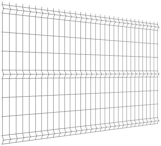 JARMEX Plotové pole PPS RAL 7016 antracitové 153 x 250 cm