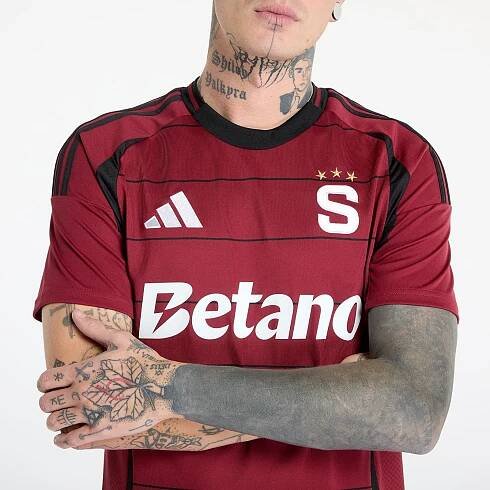 Dresy adidas AC Sparta Praha 24/25 Home Jersey Noble Maroon