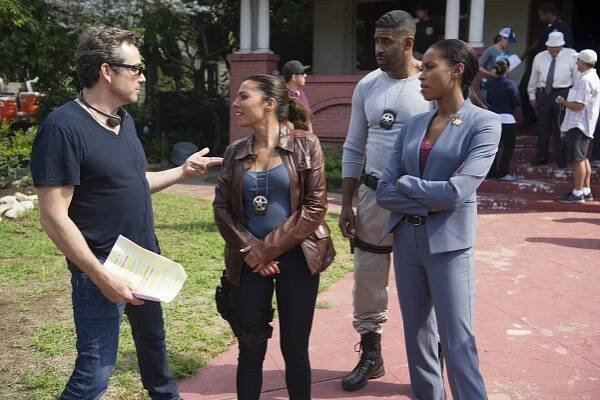 Jon Tenney, Christina Vidal, J. Teddy Garces, Kearran Giovanni - Closer: Nové případy - Spojenci - Z natáčení