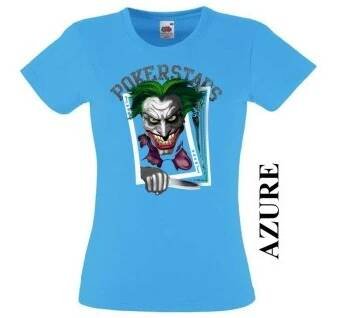 damske-levne-tricko-poker-joker-azurove-modre
