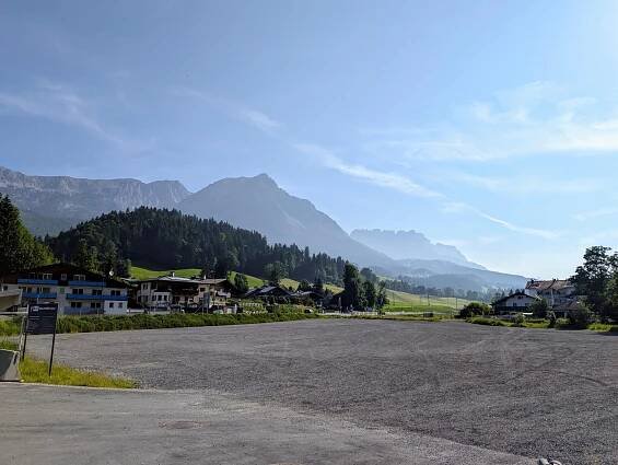 Parkplatz Park & Ride, Scheffau (gebührenpflichtig)