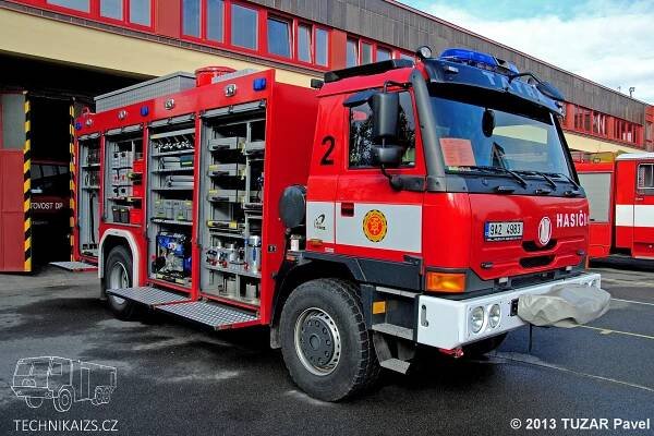 HZS DPP - Praha Kačerov - TA - Tatra Terrno - TECHNIKAIZS.cz