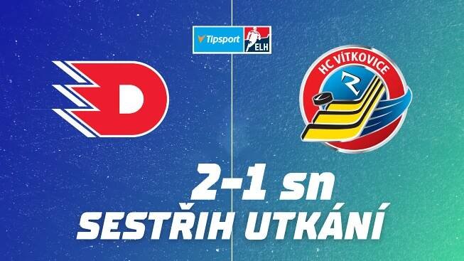 SESTŘIH: Pardubice zvládly souboj čtvrtfinalistů Ligy mistrů. V nájezdech udolaly Vítkovice