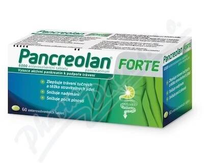 Pancreolan Forte 6000U tbl.ent.60