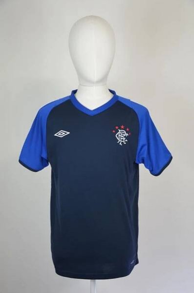 Umbro Glasgow Rangers tréninkové tričko vel.M/L (TOP STAV) - Sběratelství