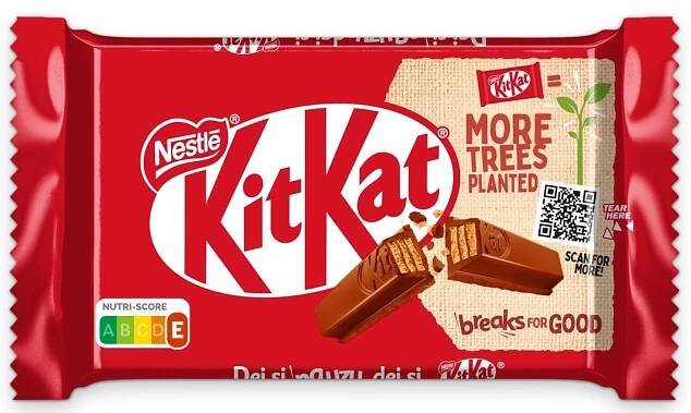 KitKat 4 Fingers čokoládová tyčinka s oplatkou