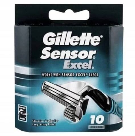 Gillette Sensor Excel vložky na holení 10 kusů