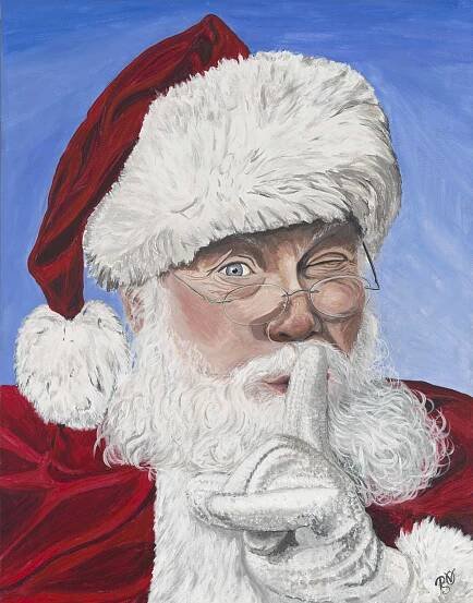 Pattys Vicknair’s Christmas Paintings | The Art of Patty Sue O'Hair - Vicknair