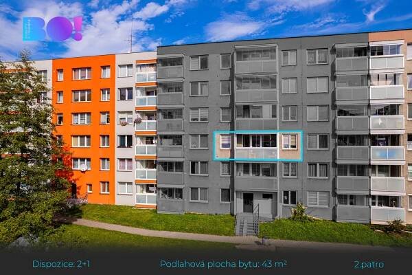 Prodej bytu 2+1, ul. Sosnová, Třinec