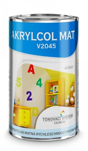 AKRYLCOL MAT BÁZE V2045 | COLORLAK, a.s. - Barvy s pávem