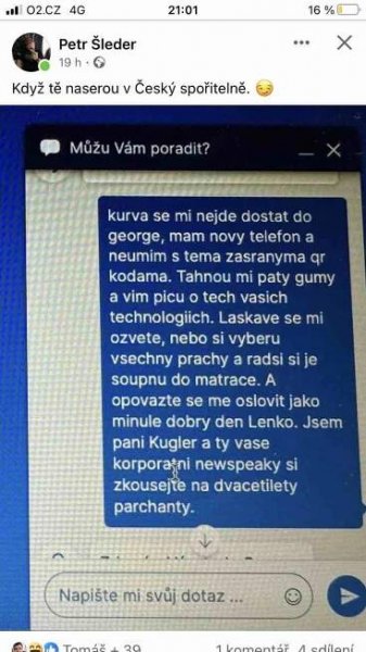 ,,To zkoušejte na dvacetiletý parchanty.” Česká spořitelna neuvidí ráda | ParlamentniListy.cz – politika ze všech stran 