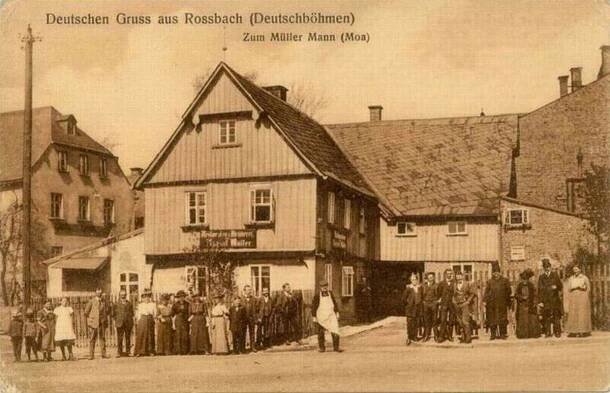 Hranice u Aše-obrázky jednoho století - Rossbach in B. Bilder eines Jahrhunderts-