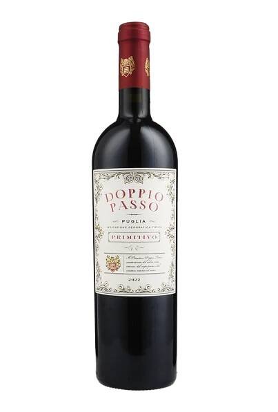 Primitivo Puglia IGT, polosuché, DOPPIO PASSO
