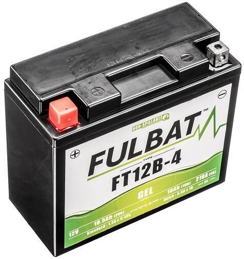 Fulbat FT12B-4 Gel 12V 10Ah 210A