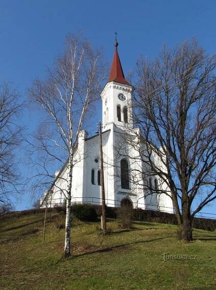Zádveřice-Raková - evangelický kostel