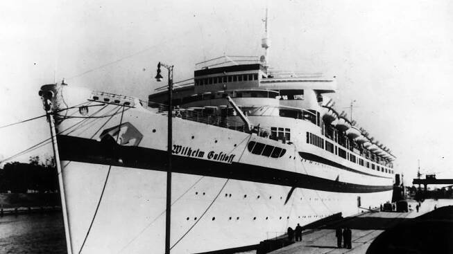 1945: Torpedos versenken NS-Schiff "Wilhelm Gustloff"