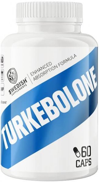 Swedish Supplements - Turkebolone, 60 caps